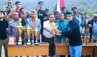 جبل السعدي يتوج بطلاً لدوري أبناء شعب العرمي بيافع رصد بعد فوز مثير على ذئاب العطف