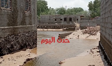 حدث اليوم تسلط الضوء على اضرار مدينة الحسوه في عدن..صور