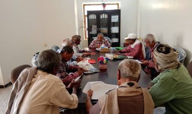 اللجنة التحضيرية للجمعية التعاونية لتسويق المنتجات الزراعية والخدمات بأبين تواصل اجتماعاتها