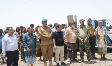 انتقالي لحج يواصل إغاثة متضرري السيول في دار المناصرة بمديرية تبن