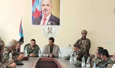 العميد الربيعي يزور حزام يافع ويُشيد بجاهزيته القتالية وإنجازاته الأمنية