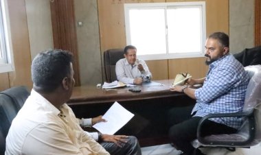 رئيس تنفيذية انتقالي لحج يبحث مع مؤسسة أولاد الصغير التنموية تدخلاتها في معالجة أضرار السيول بالمحافظة