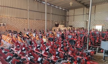 تريم.. توزيع 200 حراثة يدوية و200 آلة رش زراعية للمزارعين ضمن مشروع المياه من أجل السلام