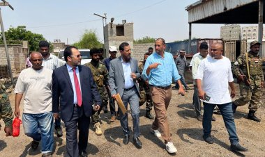 زيارة وكيلي محافظة عدن لمنشأة البورينج والاطلاع على احتياجات إعادة التأهيل