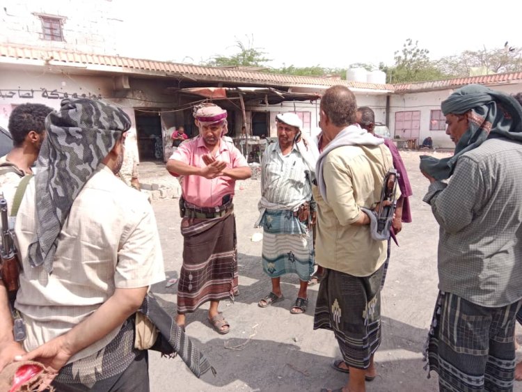 قيادة انتقالي المحفد والأجهزة الأمنية ينفذان نزولاً ميدانياً لضبط الأسعار في محطات