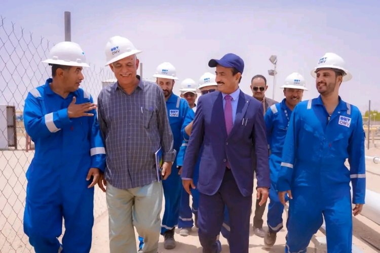 خلال زيارته لحقل العقلة النفطي.. ابن الوزير يطالب بإعادة تشغيله واستثمار موارده لدعم الاقتصاد الوطني