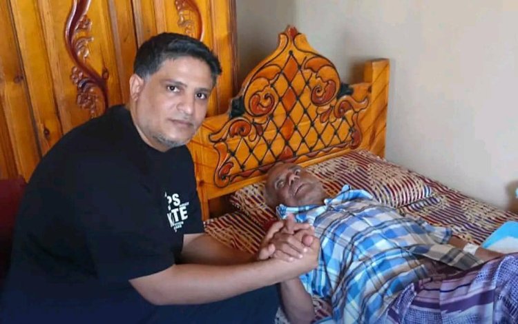 انتقالي العاصمة عدن يطمئن على صحة مستشار اتحاد ألعاب القوى