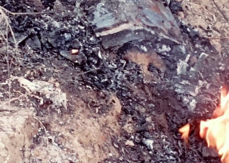 الفريق الهندسي باللواء الثالث دعم وإسناد يبطل عبوة ناسفة زُرعت على الطريق الدولي بمفرق القوز شرق مودية.