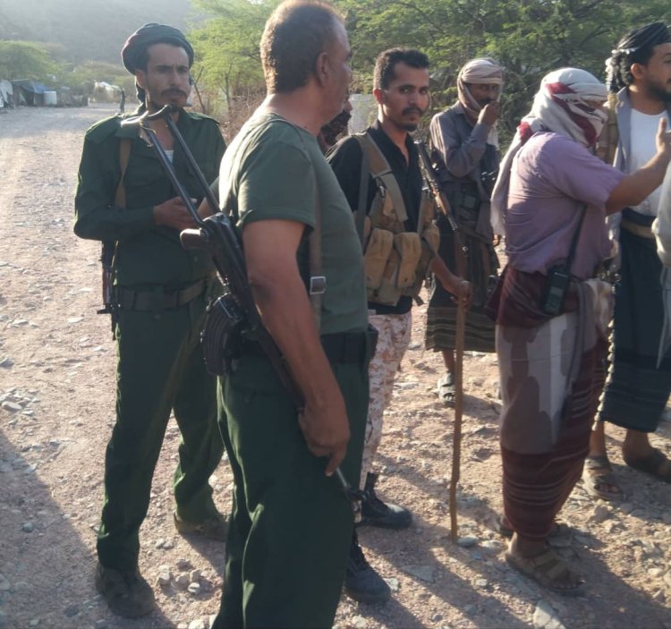 حملة أمنية واسعة في المحفد ضد تجمعات الأفارقة غير النظاميين بتوجيهات مدير أمن أبين