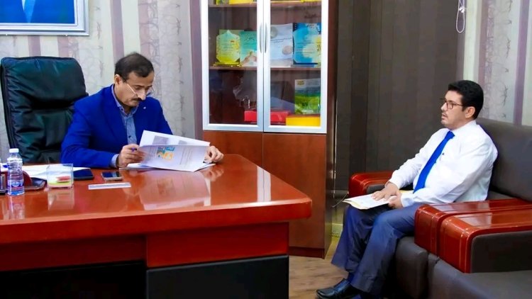 محافظ شبوة يشيد بجهود صندوق صيانة الطرق ويؤكد أهمية تطوير شبكة الطرق بالمحافظة