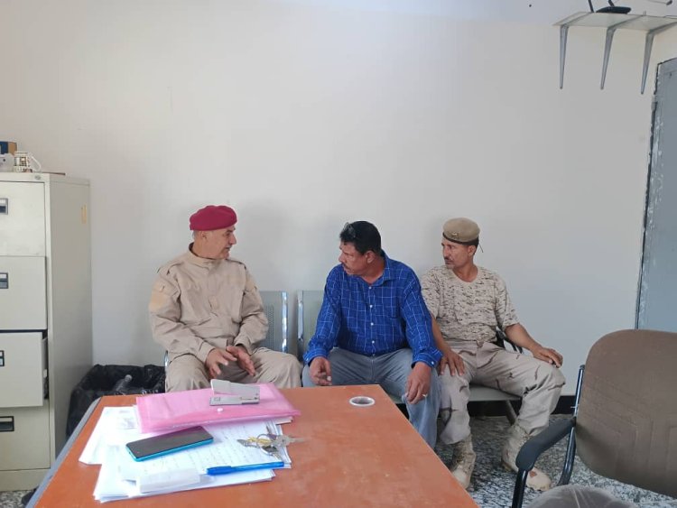 رئيس انتقالي خنفر يطلع على مستوى جاهزية اللواء الرابع دعم وإسناد