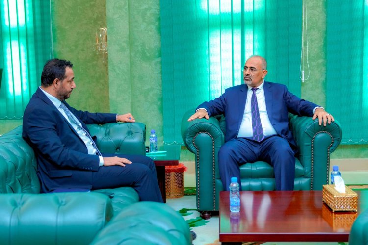 الرئيس الزُبيدي يطّلع من وزير التربية على استعدادات بدء العام الدراسي الجديد