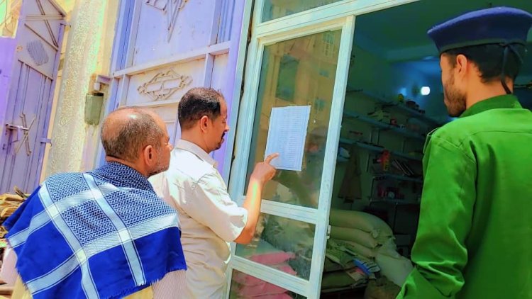 تواصل الجولات الميدانية بمحلات الجملة والتجزئة في مديرية تريم