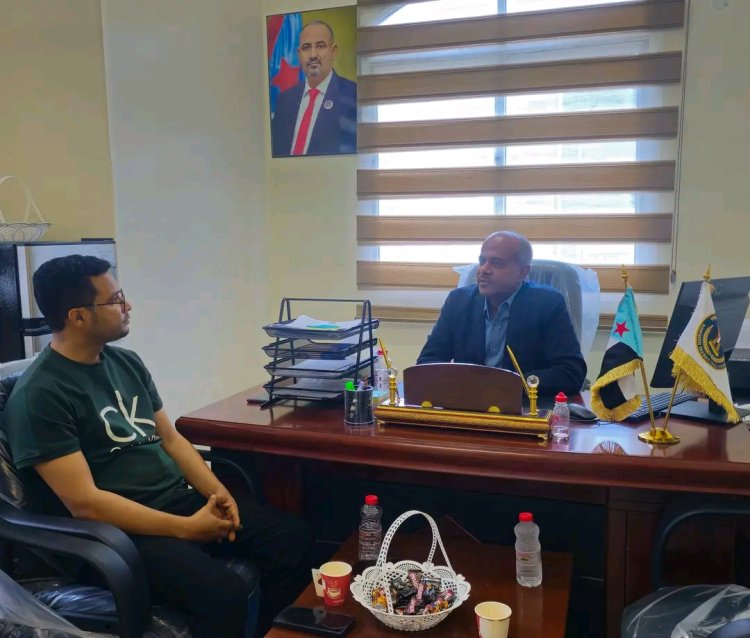 الخليفي يطّلع على أوضاع الشباب والرياضة بوادي حضرموت ويؤكد على أهمية التنسيق المشترك