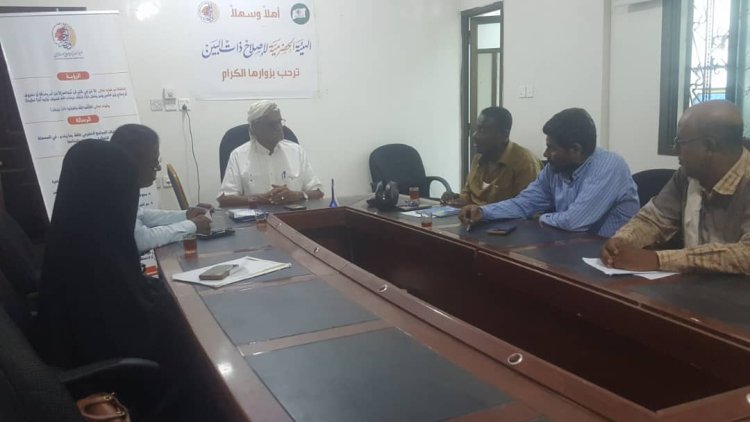 اجتماع الهيئة الحضرمية لإصلاح ذات البين يناقش خطط توسع نشاطها ودورها في معالجة النزاعات المجتمعية