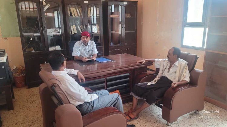 مدير عام المسيمير يبحث مع مكتب التربية التحضيرات لانطلاقة العام الدراسي الجديد بلحج