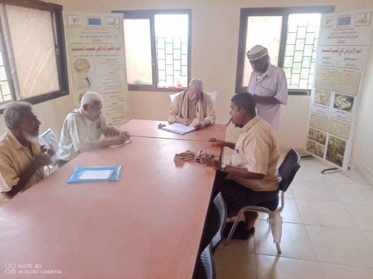 رئيس تنفيذية انتقالي زنجبار يطلع على سير العمل بمكتب الزراعة