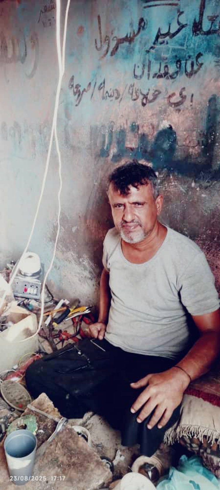 المناضل مجاهد زيد... صرخة من قلب المعاناة بانتظار الإنصاف