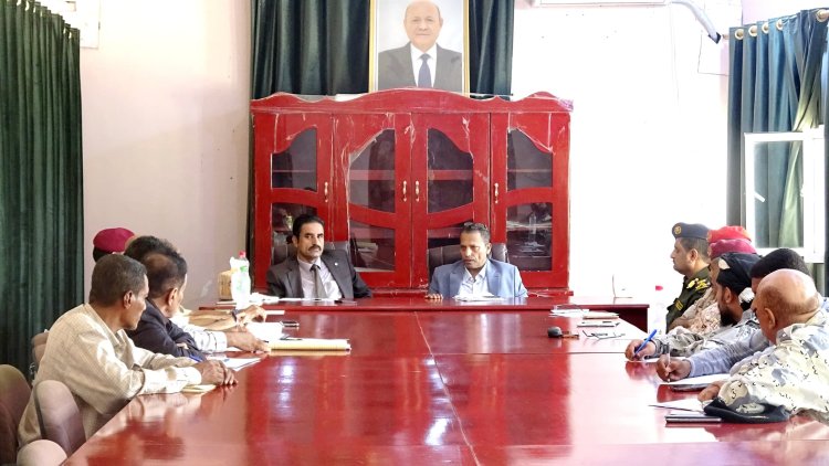 محافظ أبين يترأس الاجتماع الدوري الثالث للجنة الأمنية بالمحافظة