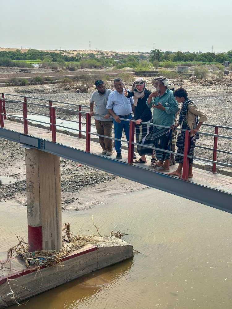 بتكليف من الوزير السقطري.. لجنة وزارة الزراعة تنفذ نزولاً ميدانياً لمعاينة أضرار السيول بعدن ولحج وتحديد أسباب تفاقم الكارثة
