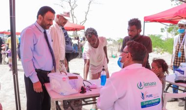 طريق يدشن المرحلة العاشرة لبرنامج العيادات الطبية المتنقلة في محافظتي عدن ولحج يستهدف النازحين بتنفيذ من منظمة بيور هاندز