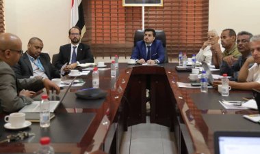 وزارة المياه والبيئة تلتقي السفير السويسري بالعاصمة عدن