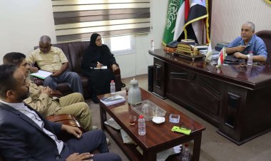 فريق التوجيه والرقابة الرئاسي يلتقي نقابة المهندسين الجنوبيين بساحل حضرموت