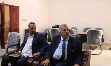 فريق التوجيه والرقابة الرئاسي يطلع على نشاط مكتب التخطيط والتعاون الدولي بمحافظة المهرة