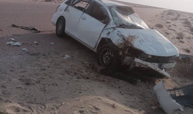 حادث مأساوي شرق أحور يودي بحياة زوجة قائد الكتيبة الثانية بالحزام الأمني وإصابة أسرته