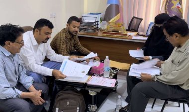 فريق التوجيه والرقابة الرئاسي يطلع على عمل إدارة المرأة والطفل بتنفيذية انتقالي الضالع