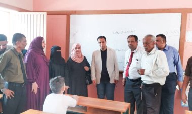 أيمان موسى تزور مدارس المعلا بعدن وتؤكد دعم الانتقالي للارتقاء بالعملية التعليمية