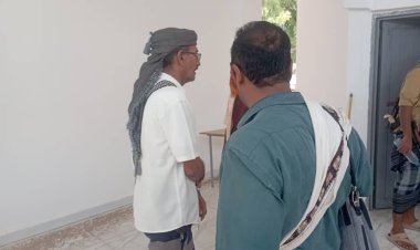 مدير عام مديرية أحور يقوم بزيارة تفقدية إلى مجمع الزهراء للتعليم الأساسي والثانوي