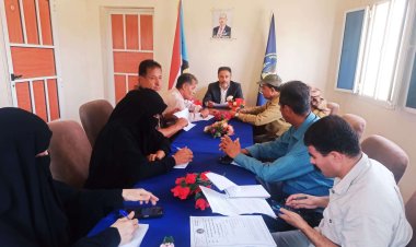 تنفيذية انتقالي أبين تستعرض أبرز المستجدات في المحافظة