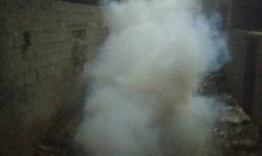 حملات رش ضبابي ورذاذي متواصلة في مديرية البريقة بعدن