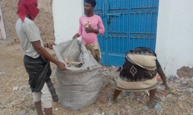 أحور تشهد حملة نظافة واسعة مديرية أحور بعد موجة غبار