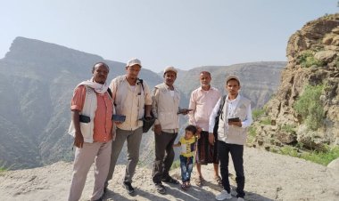 فريق إحصاء لحج يتجاوز التحديات الميدانية في مسح ميزانية الأسرة بردفان