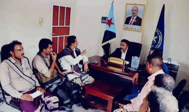 رئيس تنفيذية انتقالي أبين يلتقي مدير شرطة زنجبار ويبحث التحديات الأمنية بالمديرية