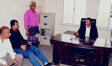 الحييد يستلم مهامه كوكيل لمحافظة أبين لشؤون الدفاع والأمن بحضور مدير عام زنجبار