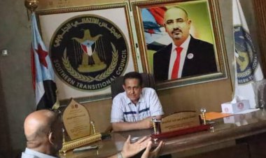 رئيس تنفيذية انتقالي لحج يناقش مع الصعو الجانب البيئي في المحافظة