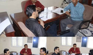 فريق التوجيه والرقابة الرئاسي يطلع على عمل عدد من الإدارات بانتقالي ابين