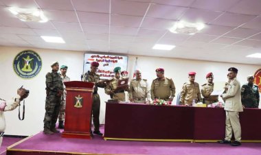 قائد ألوية الحماية الرئاسية يُكرم الدفعة الثانية من ضباط كلية زايد العسكرية