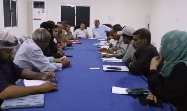 فريق التوجيه والرقابة الرئاسي والحالمي  يلتقي بالمفوضية الجنوبية المستقلة لمكافحة الفساد في لحج