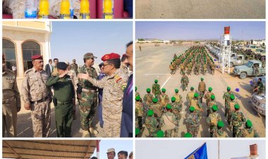 وزير الدفاع ومحافظ شبوة يتفقدان جاهزية قواتنا المسلحة ويشيدان بالانضباط وروح التضحية