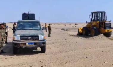 إزالة تعديات عشوائية تهدد آبار مياه بئر أحمد بقيادة أمنية مشتركة