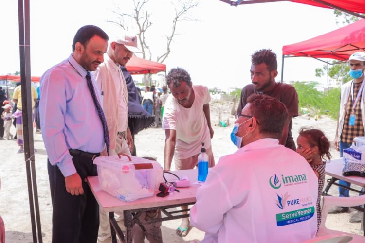 طريق يدشن المرحلة العاشرة لبرنامج العيادات الطبية المتنقلة في محافظتي عدن ولحج يستهدف النازحين بتنفيذ من منظمة بيور هاندز