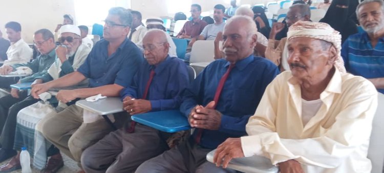 تكريم رواد الفن والموسيقى في أبين