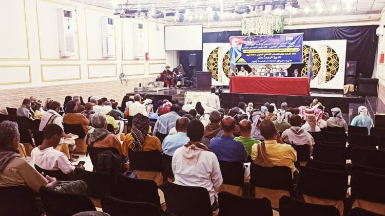 القيادة المحلية لانتقالي أبين تعقد اجتماعها الموسع للفصل الثاني للعام الجاري