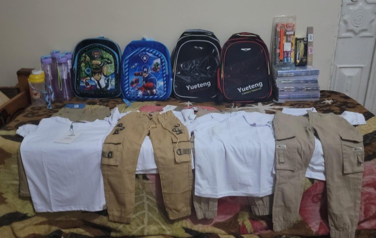 عطاء الخير يعيد (5) طلاب فقراء إلى مقاعد الدراسة في أبين