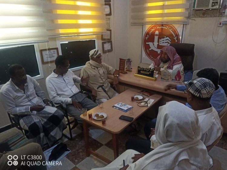 مؤسستا التنمية الخيرية والأحقاف التنموية تبحثان سبل التعاون المشترك بالمكلا