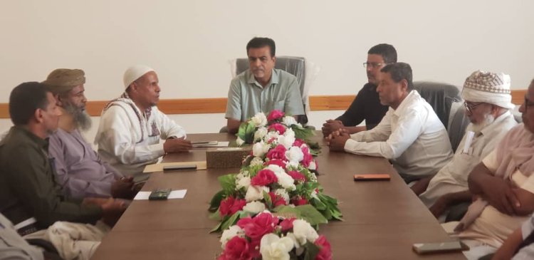 مدير عام مديرية القطن يدشن مرحلة القبول والتسجيل في المعهد المهني الصناعي القطن